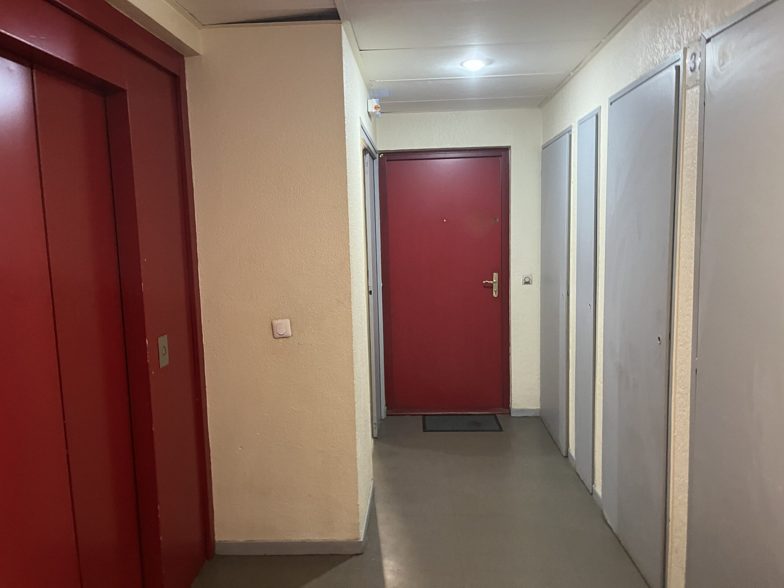 Etat des lieux avant la mise en peinture